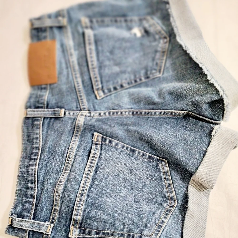 J. Crew Mercantile Denim Cutoff Shorts Sz 27